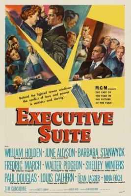 Executive Suite movie poster (1954) tote bag