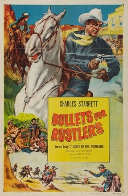 Bullets for Rustlers movie poster (1940) poster
