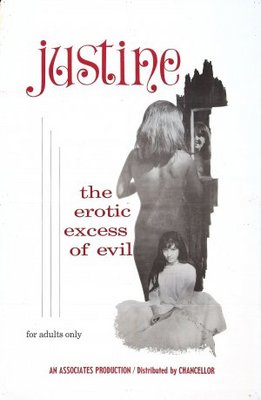 Justine movie poster (1967) Stickers MOV_e95eb8b6