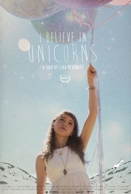 I Believe in Unicorns movie poster (2014) poster with hanger