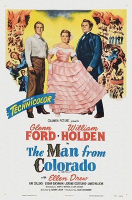 The Man from Colorado movie poster (1948) canvas poster