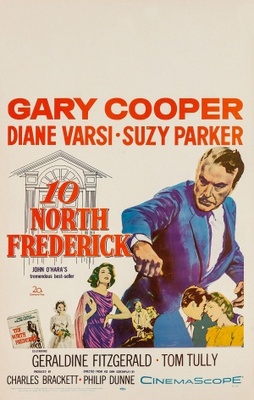 Ten North Frederick movie poster (1958) canvas poster