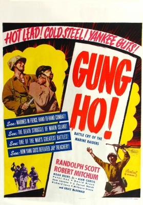 'Gung Ho!': The Story of Carlson's Makin Island Raiders movie poster (1943) canvas poster