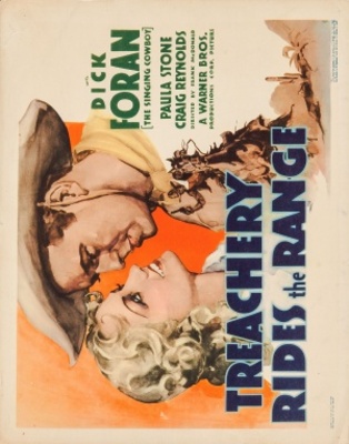 Treachery Rides the Range movie poster (1936) pillow