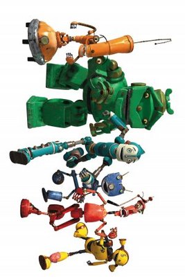 Robots movie poster (2005) puzzle MOV_e9d77606