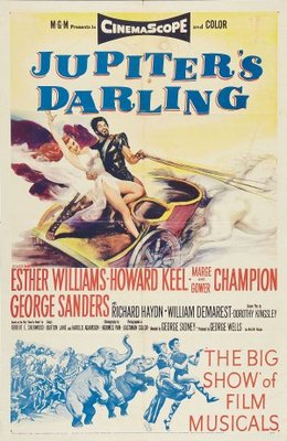 Jupiter's Darling movie poster (1955) wooden framed poster