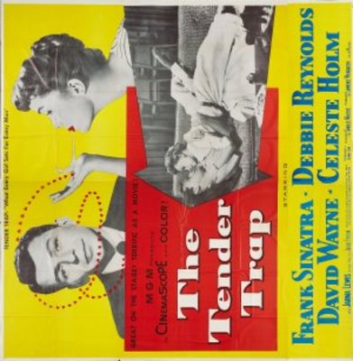 The Tender Trap movie poster (1955) tote bag