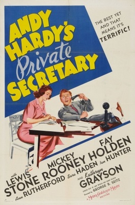 Andy Hardy's Private Secretary movie poster (1941) Poster MOV_e9e8d947
