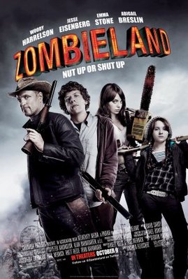 Zombieland movie poster (2009) poster with hanger