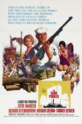 The Sand Pebbles movie poster (1966) Longsleeve T-shirt