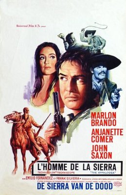 The Appaloosa movie poster (1966) poster with hanger