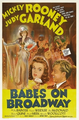 Babes on Broadway movie poster (1941) metal framed poster