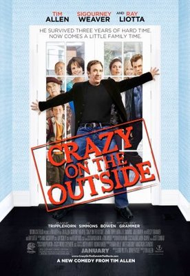 Crazy on the Outside movie poster (2010) poster with hanger