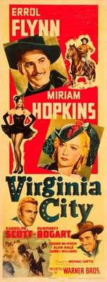 Virginia City movie poster (1940) tote bag