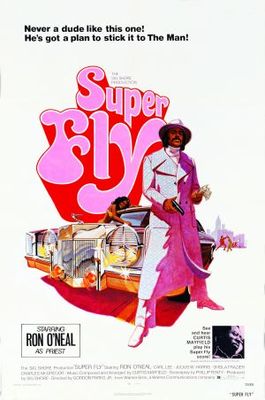 Superfly movie poster (1972) pillow
