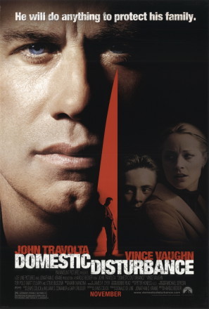 Domestic Disturbance movie poster (2001) Stickers MOV_ea4dvyi1
