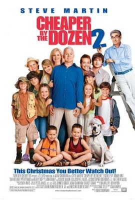 Cheaper by the Dozen 2 movie poster (2005) Tank Top