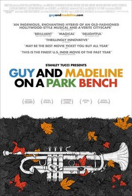 Guy and Madeline on a Park Bench movie poster (2009) t-shirt