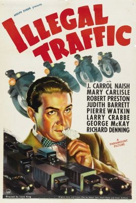 Illegal Traffic movie poster (1938) pillow