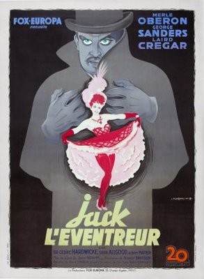 The Lodger movie poster (1944) canvas poster