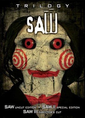 Saw III movie poster (2006) metal framed poster
