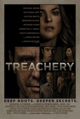 Treachery movie poster (2013) wood print