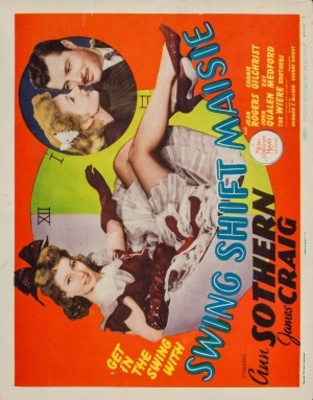 Swing Shift Maisie movie poster (1943) Stickers MOV_ea7229e3