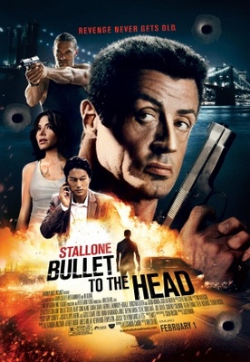 Bullet to the Head movie poster (2012) wooden framed poster