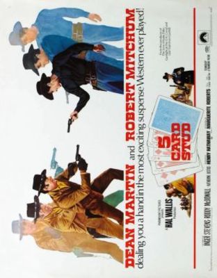 5 Card Stud movie poster (1968) Tank Top