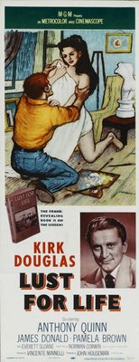 Lust for Life movie poster (1956) wooden framed poster