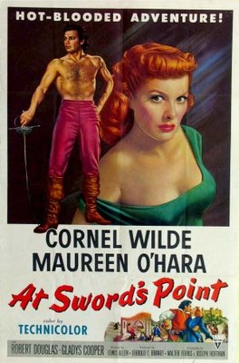 At Sword's Point movie poster (1952) mug