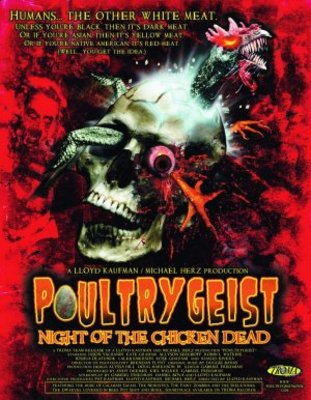 Poultrygeist: Attack of the Chicken Zombies! movie poster (2006) tote bag