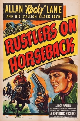 Rustlers on Horseback movie poster (1950) Stickers MOV_eaa221f4
