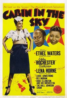 Cabin in the Sky movie poster (1943) canvas poster