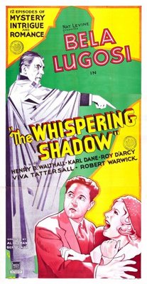 The Whispering Shadow movie poster (1933) wood print