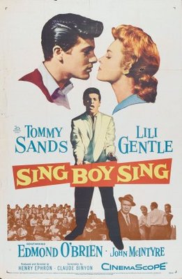 Sing Boy Sing movie poster (1958) poster with hanger