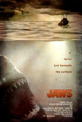 Jaws movie poster (1975) puzzle MOV_eac2d05a