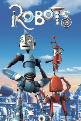 Robots movie poster (2005) Stickers MOV_eac32937