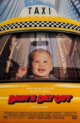 Baby's Day Out movie poster (1994) wood print