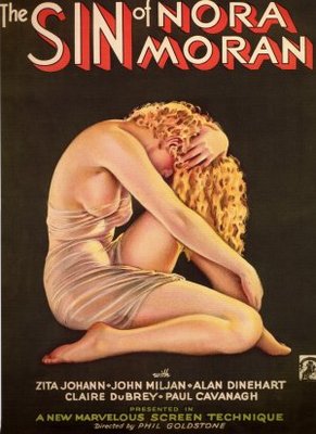 The Sin of Nora Moran movie poster (1933) Stickers MOV_eaff5c4a