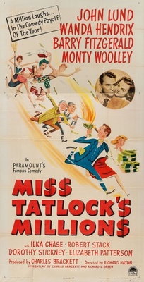 Miss Tatlock's Millions movie poster (1948) poster