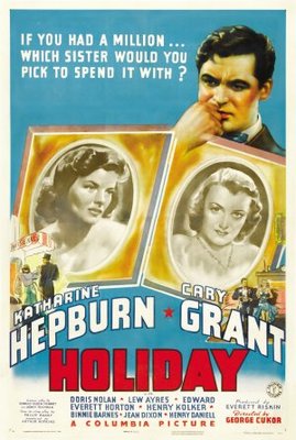 Holiday movie poster (1938) poster with hanger