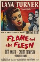 Flame and the Flesh movie poster (1954) hoodie #652017