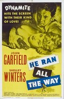 He Ran All the Way movie poster (1951) t-shirt #643133