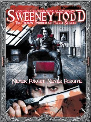 Sweeney Todd: The Demon Barber of Fleet Street movie poster (2007) Stickers MOV_eb441efb