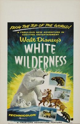 White Wilderness movie poster (1958) poster with hanger