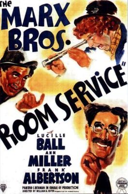 Room Service movie poster (1938) wood print
