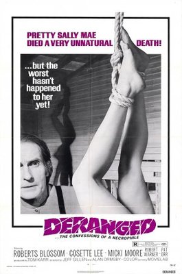 Deranged movie poster (1974) poster