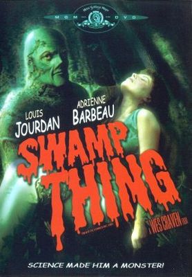 Swamp Thing movie poster (1982) wood print