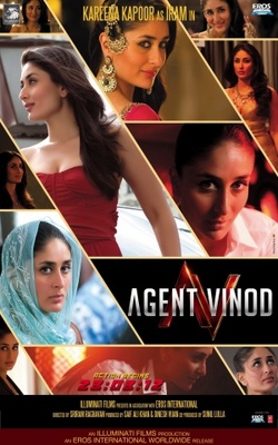 Agent Vinod movie poster (2012) metal framed poster